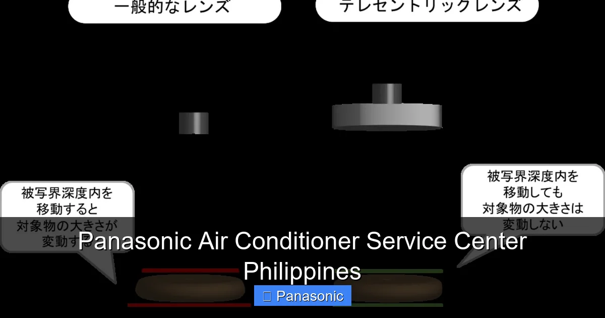 Panasonic Air Conditioner Service Center Philippines