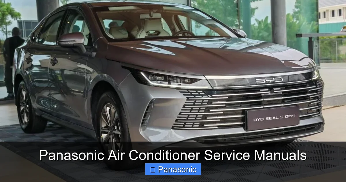 Panasonic Air Conditioner Service Manuals