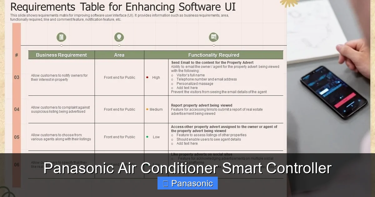 Panasonic Air Conditioner Smart Controller