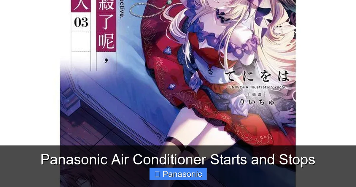 Panasonic Air Conditioner Starts and Stops