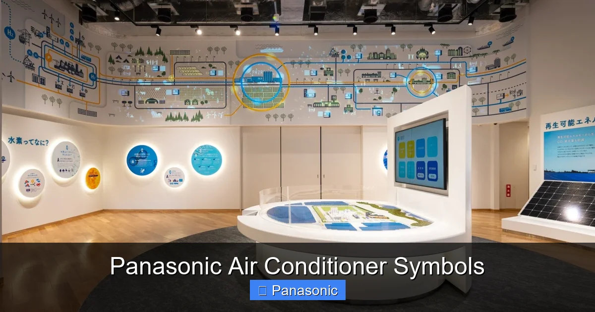 Panasonic Air Conditioner Symbols
