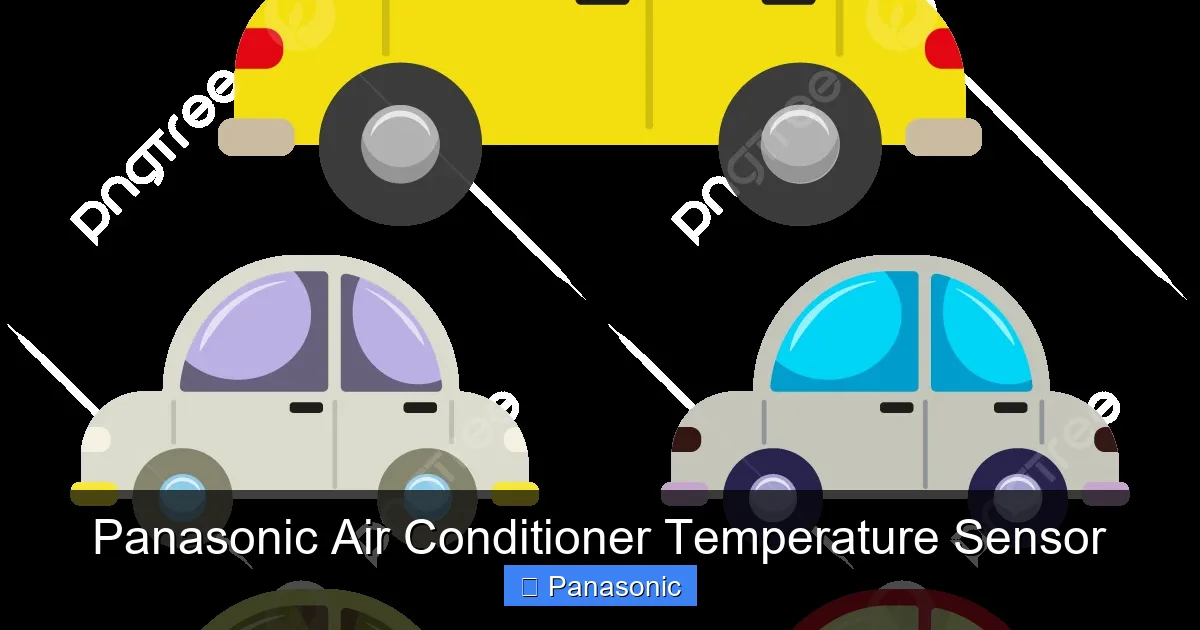 Panasonic Air Conditioner Temperature Sensor