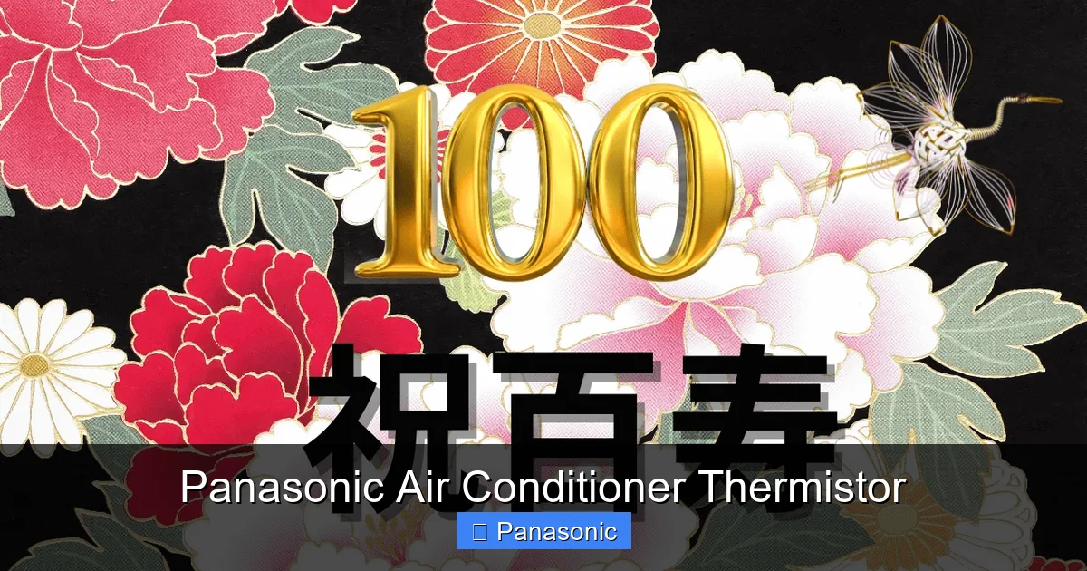 Panasonic Air Conditioner Thermistor
