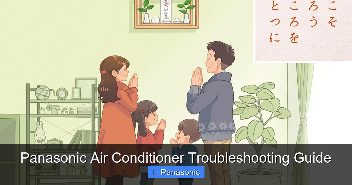 Panasonic Air Conditioner Troubleshooting Guide