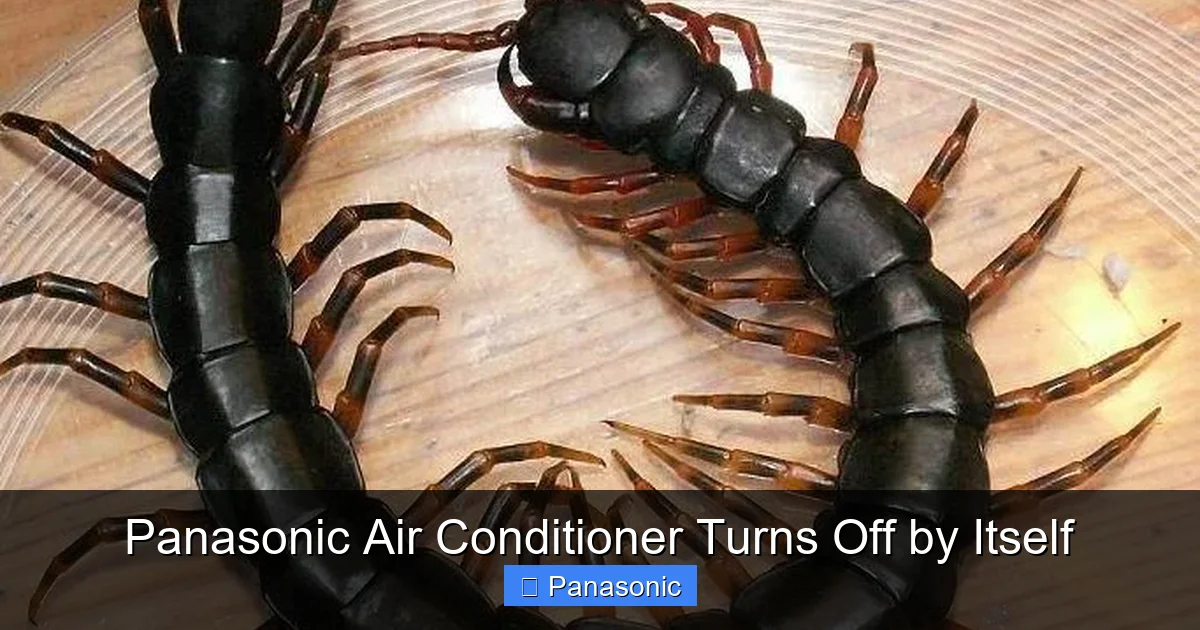 Panasonic Air Conditioner Turns Off by Itself