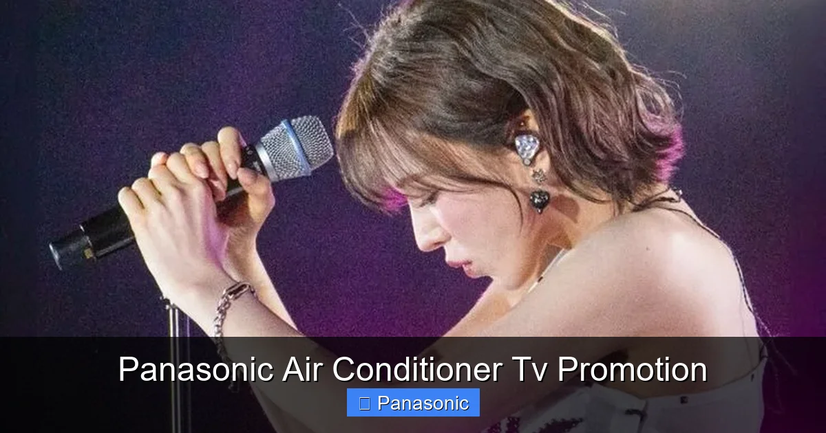Panasonic Air Conditioner Tv Promotion