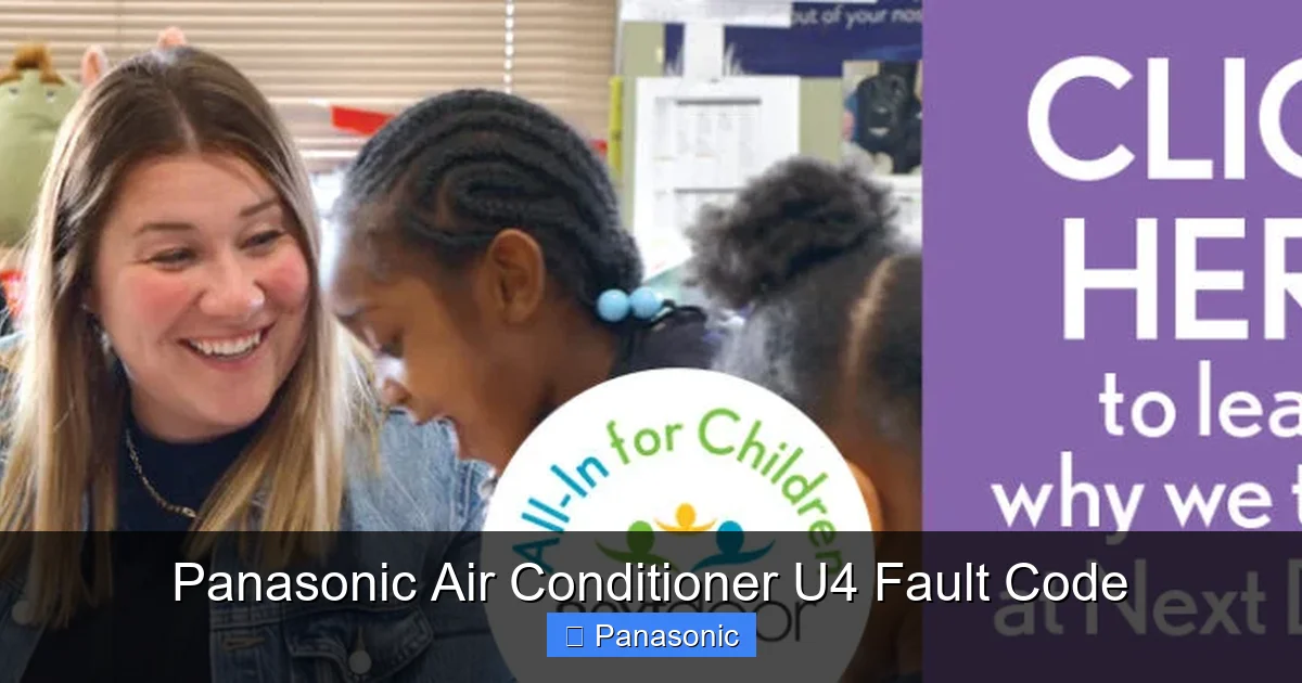 Panasonic Air Conditioner U4 Fault Code