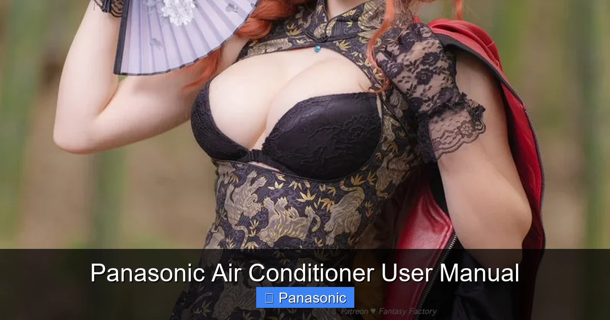 Panasonic Air Conditioner User Manual