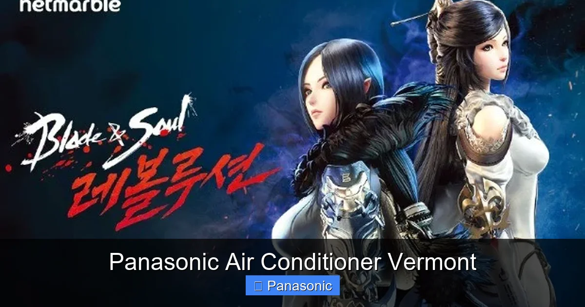 Panasonic Air Conditioner Vermont