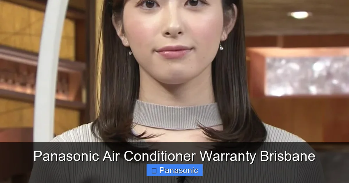 Panasonic Air Conditioner Warranty Brisbane