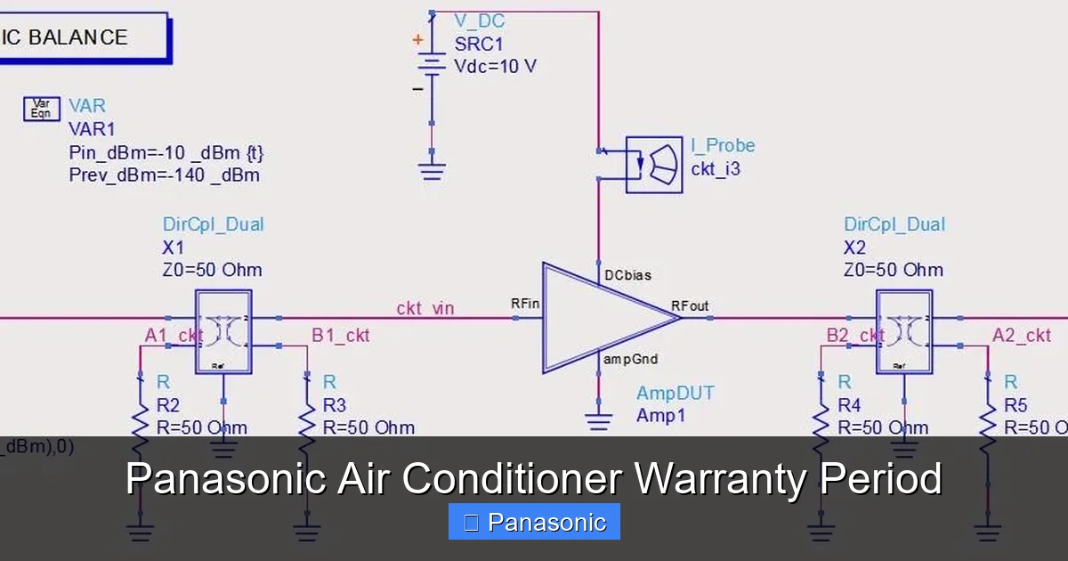 Panasonic Air Conditioner Warranty Period