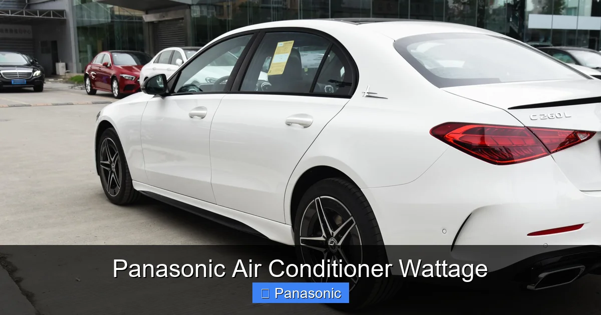 Panasonic Air Conditioner Wattage