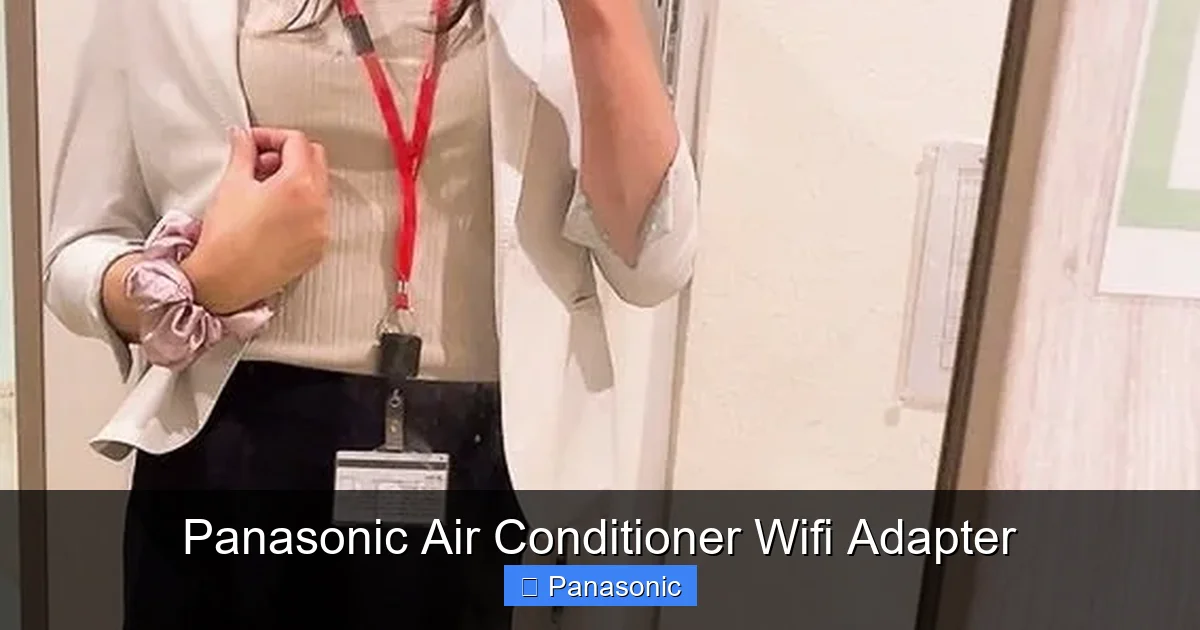 Panasonic Air Conditioner Wifi Adapter