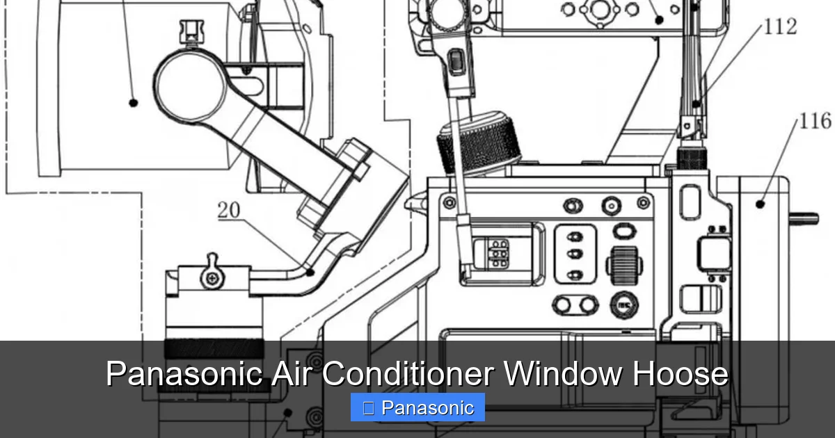 Panasonic Air Conditioner Window Hoose