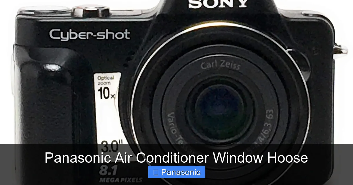 Panasonic Air Conditioner Window Hoose