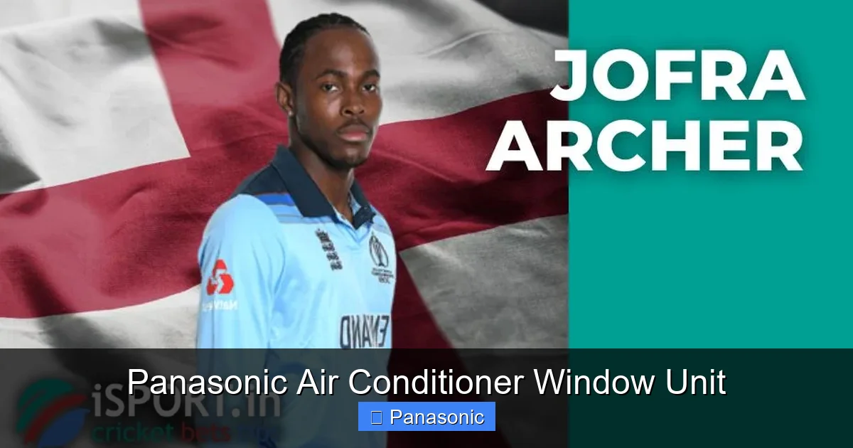 Panasonic Air Conditioner Window Unit