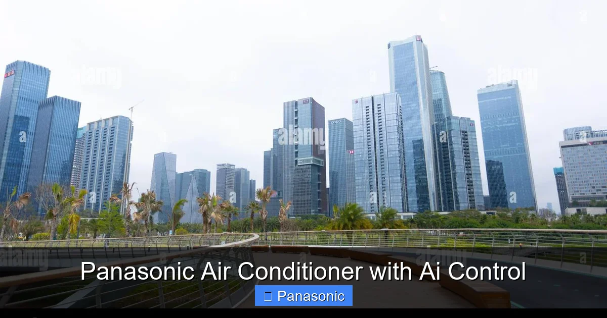 Panasonic Air Conditioner with Ai Control