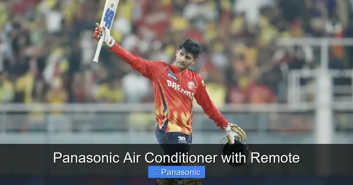 Panasonic Air Conditioner with Remote
