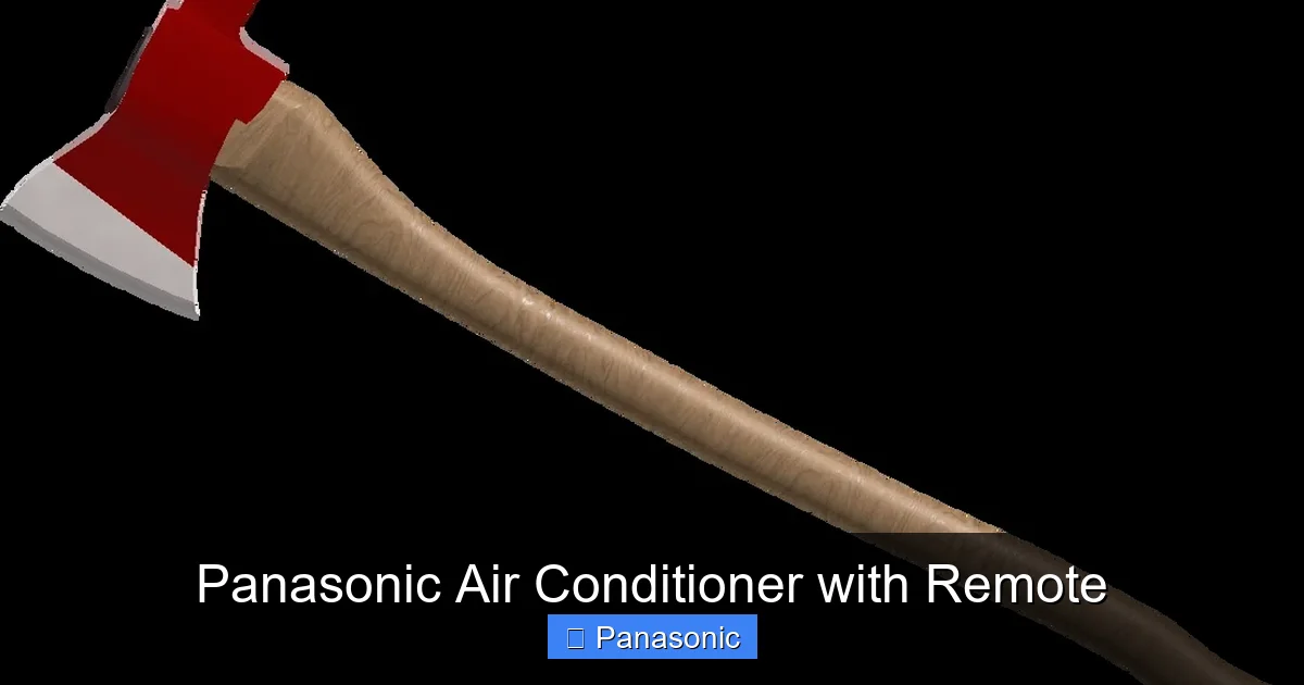 Panasonic Air Conditioner with Remote