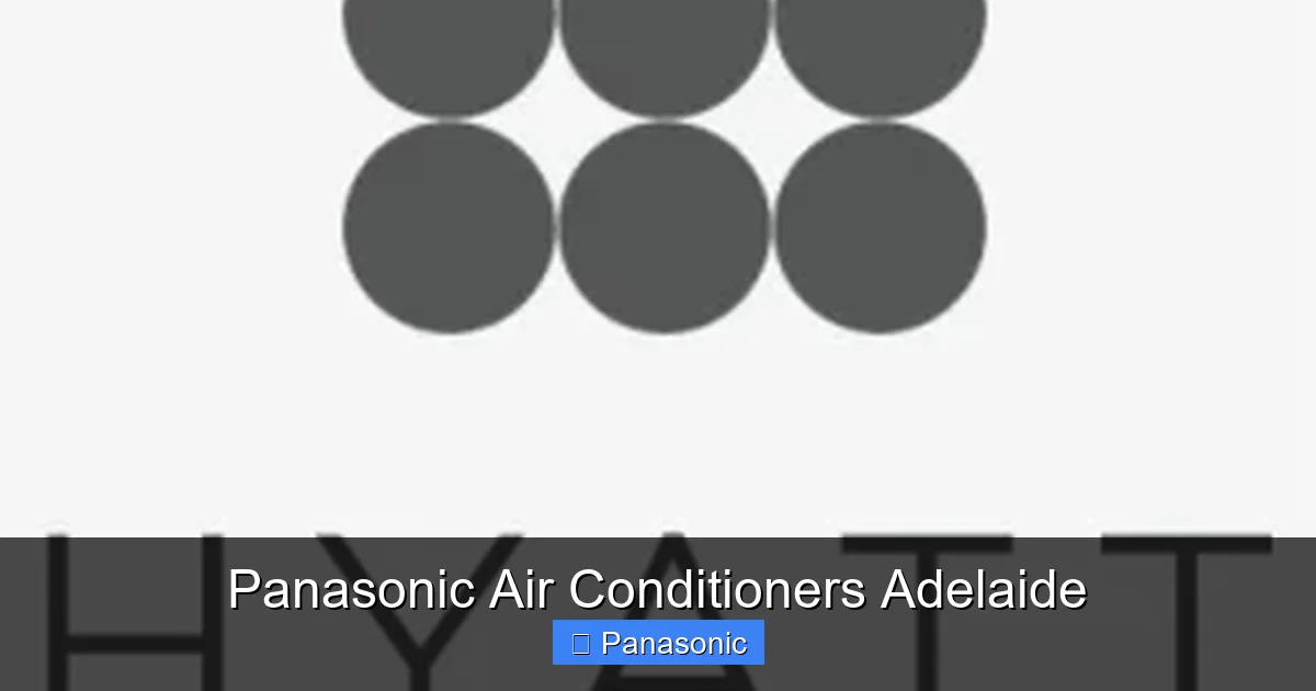 Panasonic Air Conditioners Adelaide