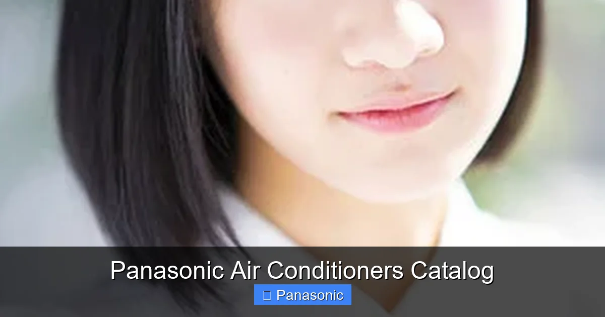 Panasonic Air Conditioners Catalog