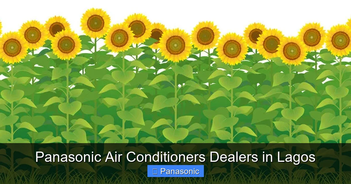 Panasonic Air Conditioners Dealers in Lagos