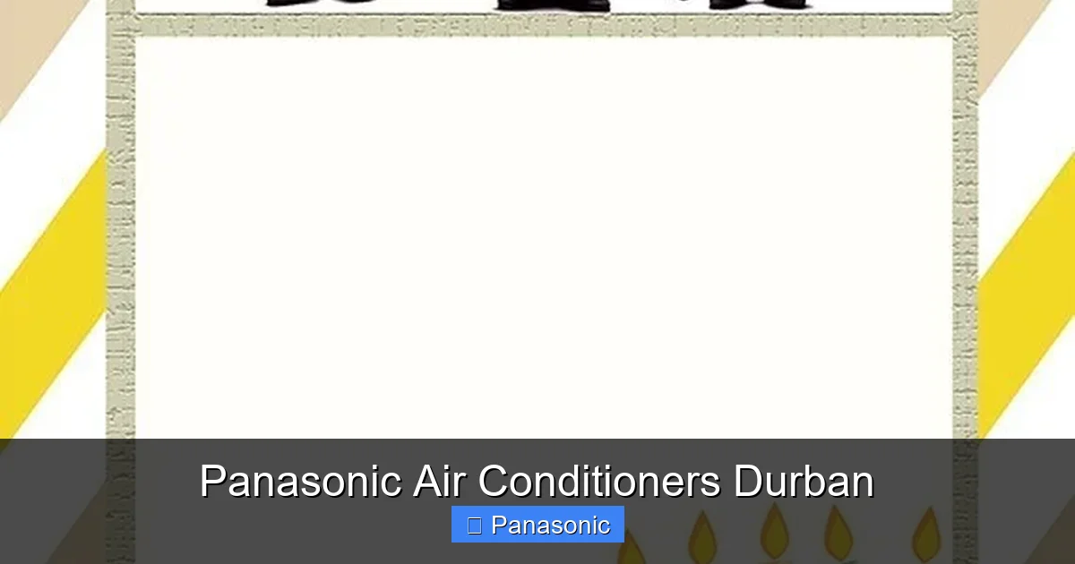 Panasonic Air Conditioners Durban