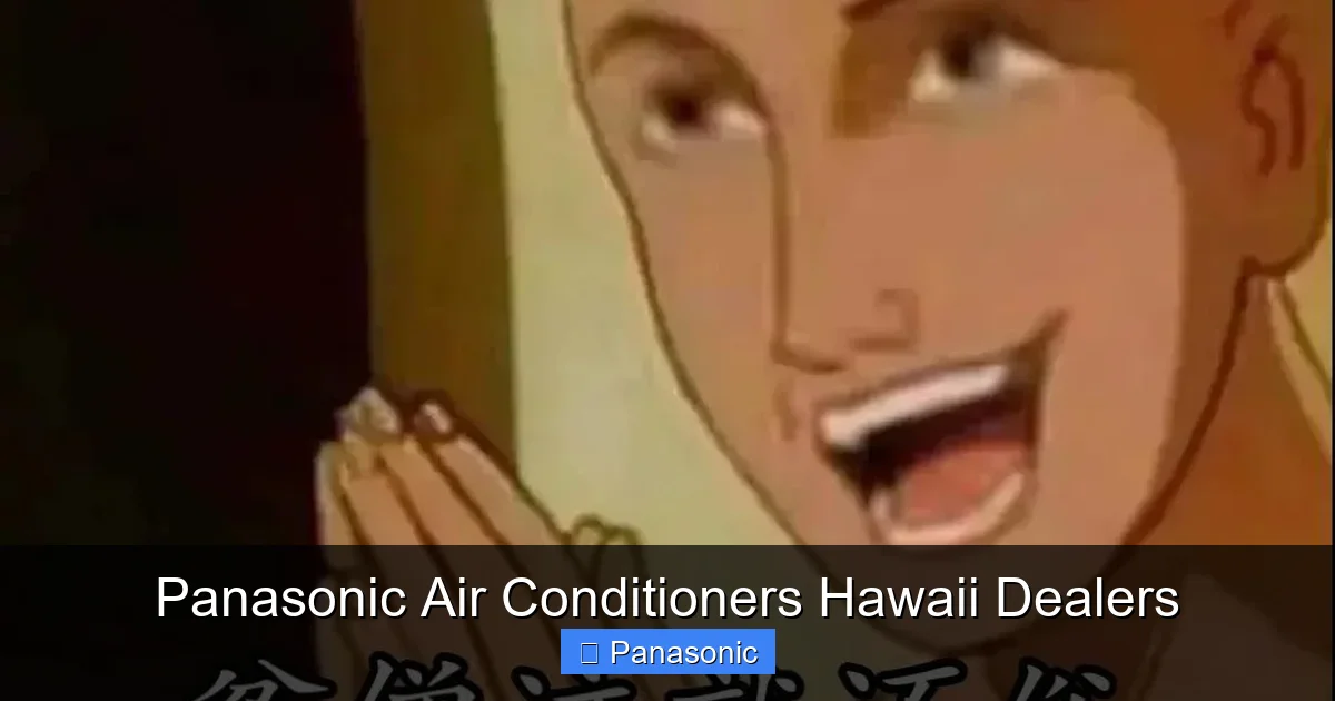 Panasonic Air Conditioners Hawaii Dealers