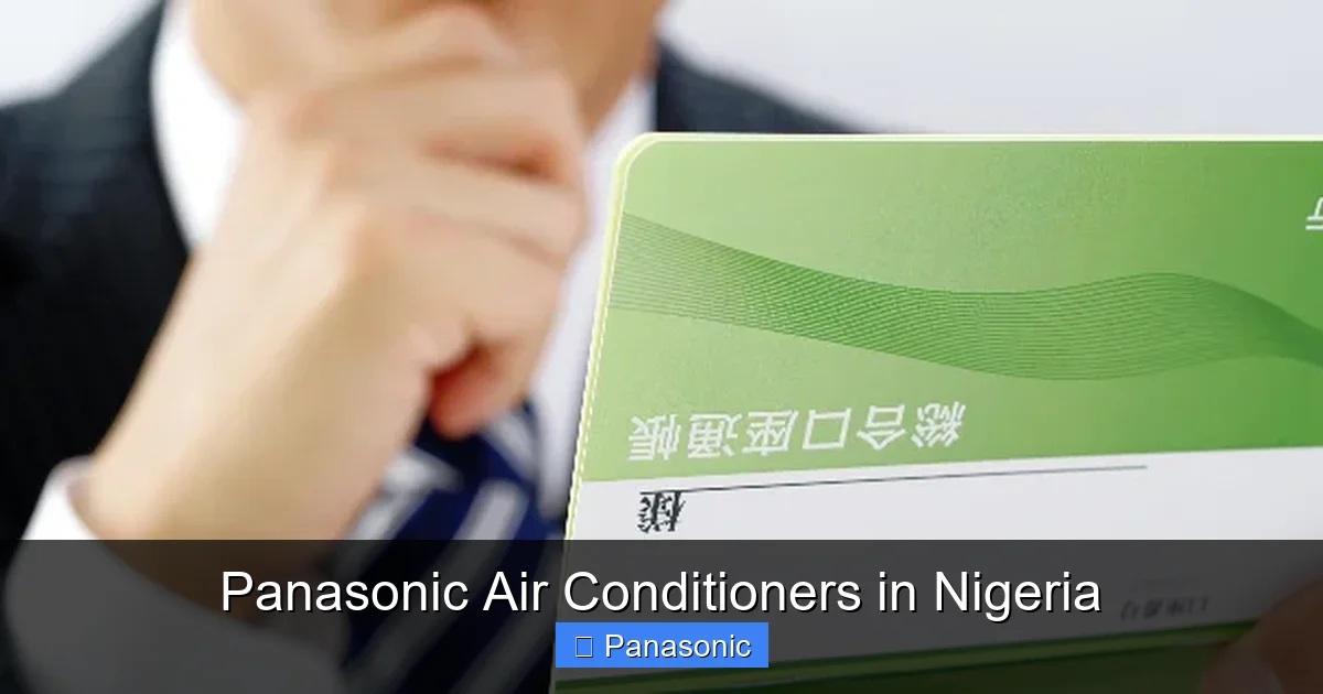 Panasonic Air Conditioners in Nigeria