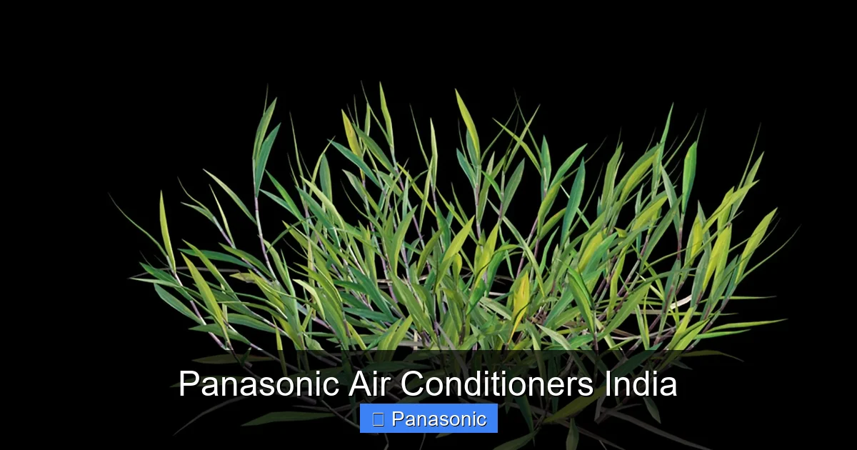 Panasonic Air Conditioners India