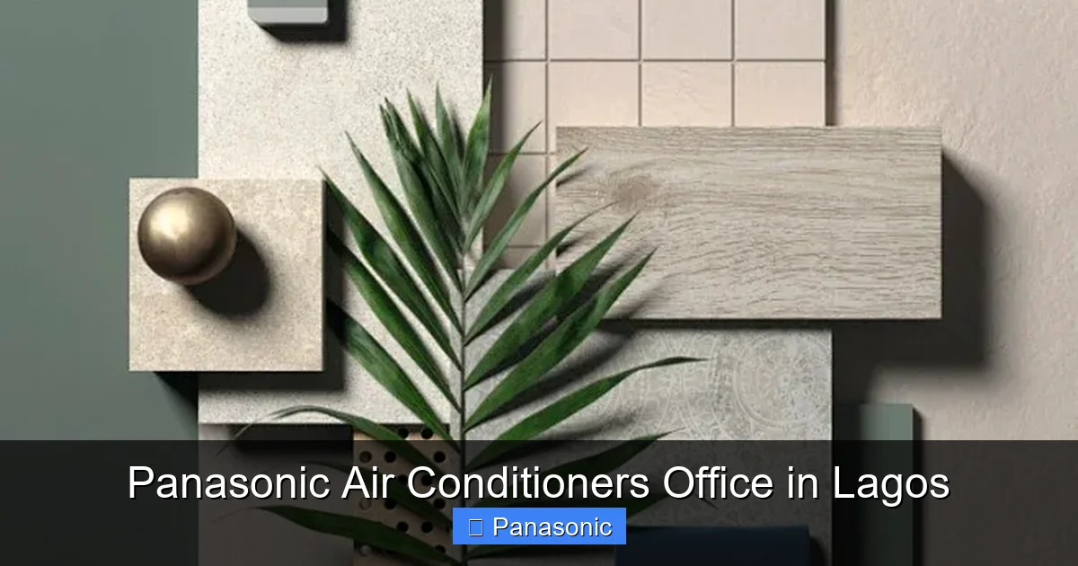 Panasonic Air Conditioners Office in Lagos