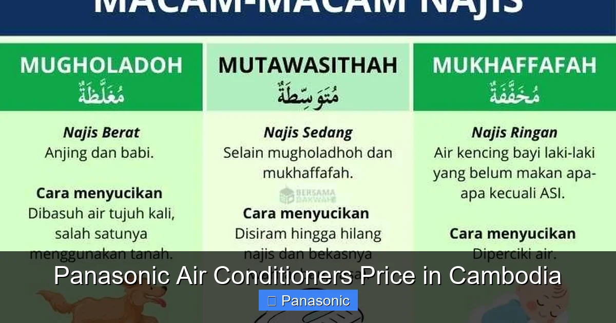 Panasonic Air Conditioners Price in Cambodia