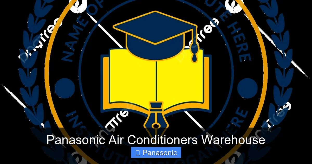 Panasonic Air Conditioners Warehouse