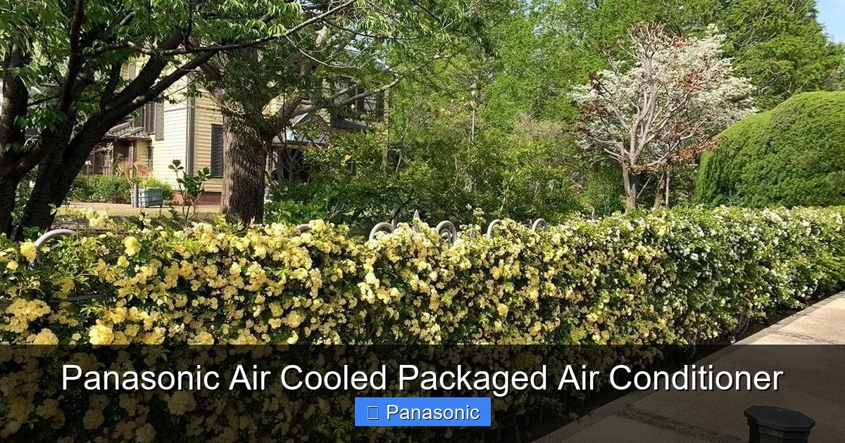 Panasonic Air Cooled Packaged Air Conditioner