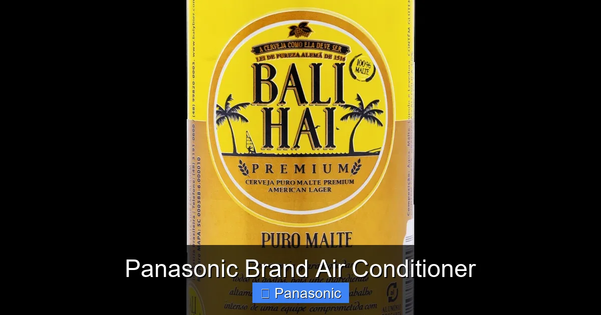 Panasonic Brand Air Conditioner