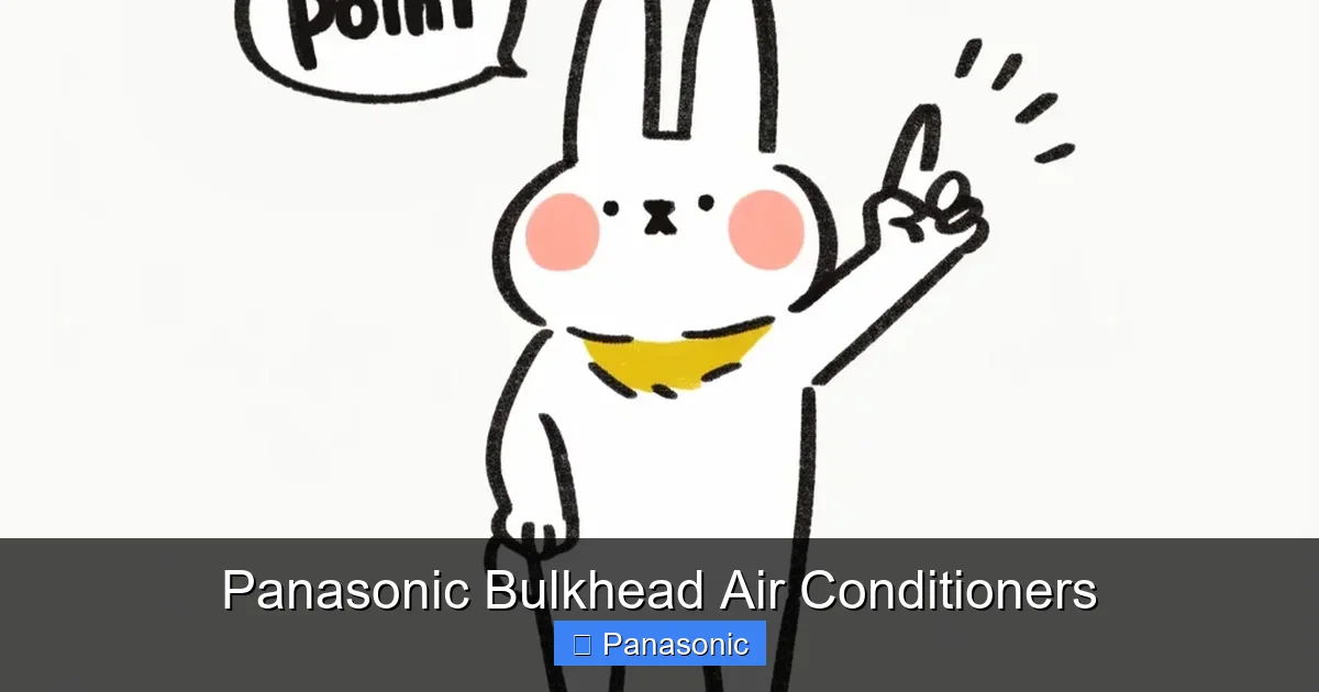 Panasonic Bulkhead Air Conditioners