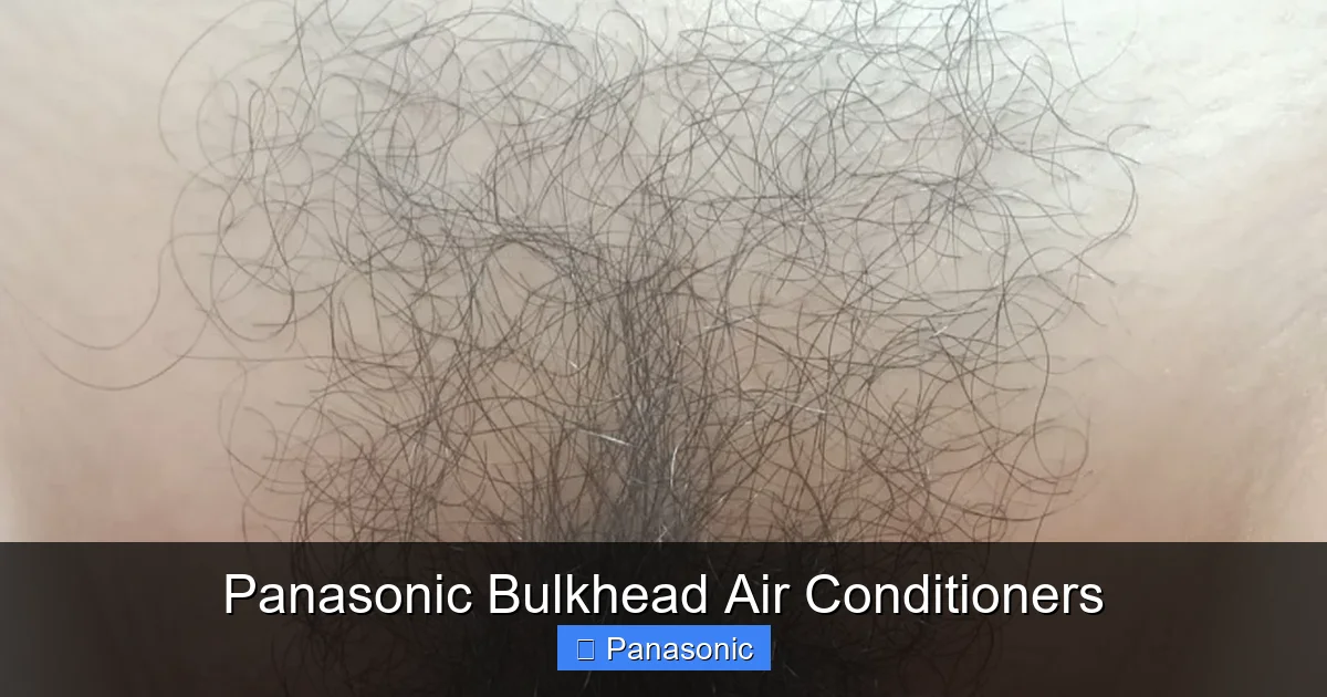 Panasonic Bulkhead Air Conditioners