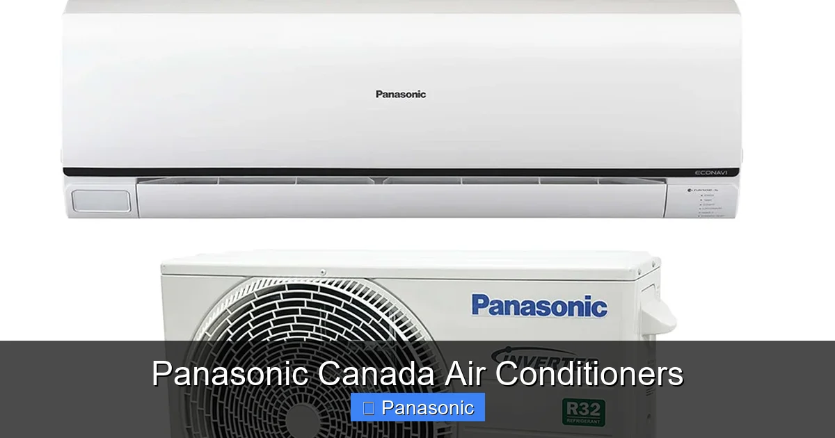 Panasonic Canada Air Conditioners