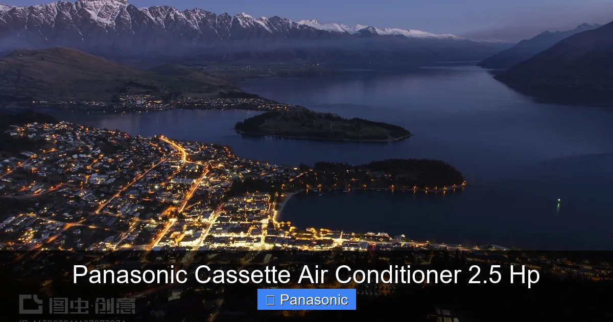 Panasonic Cassette Air Conditioner 2.5 Hp