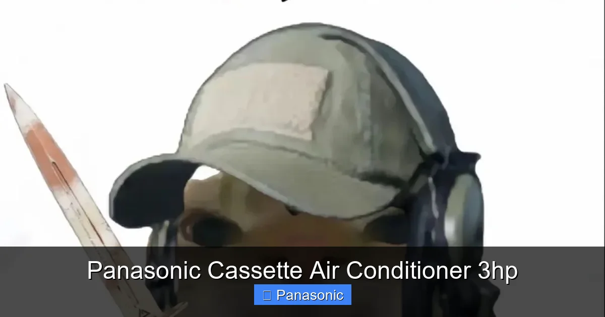 Panasonic Cassette Air Conditioner 3hp
