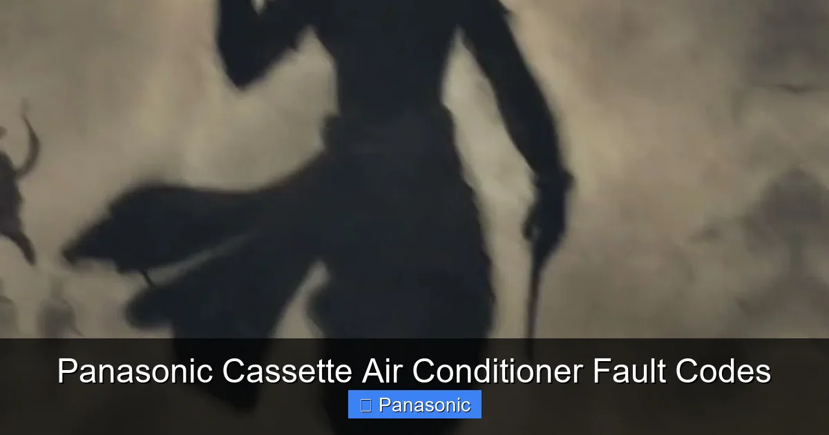 Panasonic Cassette Air Conditioner Fault Codes