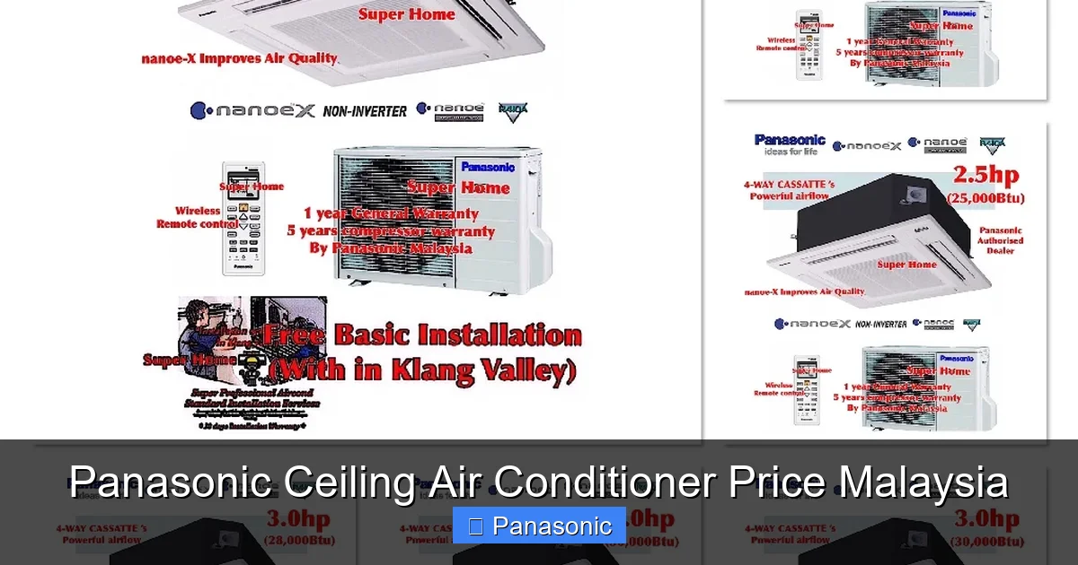 Panasonic Ceiling Air Conditioner Price Malaysia