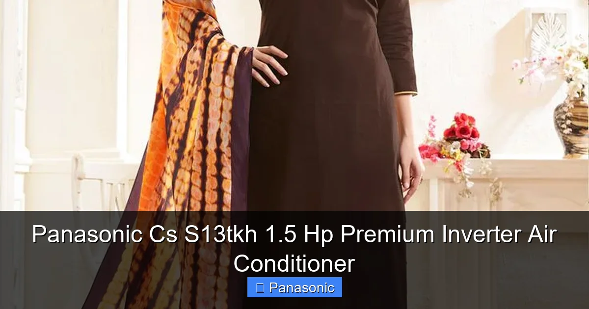 Panasonic Cs S13tkh 1.5 Hp Premium Inverter Air Conditioner