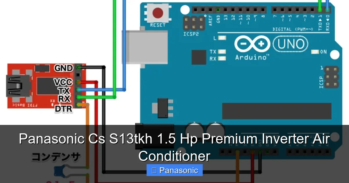 Panasonic Cs S13tkh 1.5 Hp Premium Inverter Air Conditioner