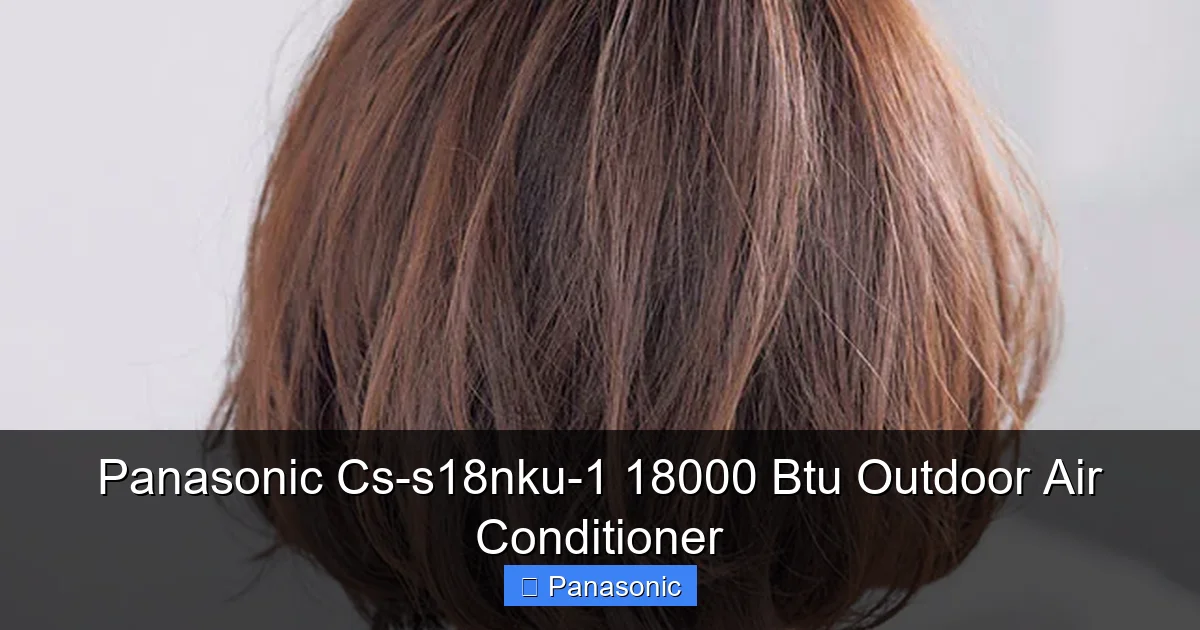 Panasonic Cs-s18nku-1 18000 Btu Outdoor Air Conditioner
