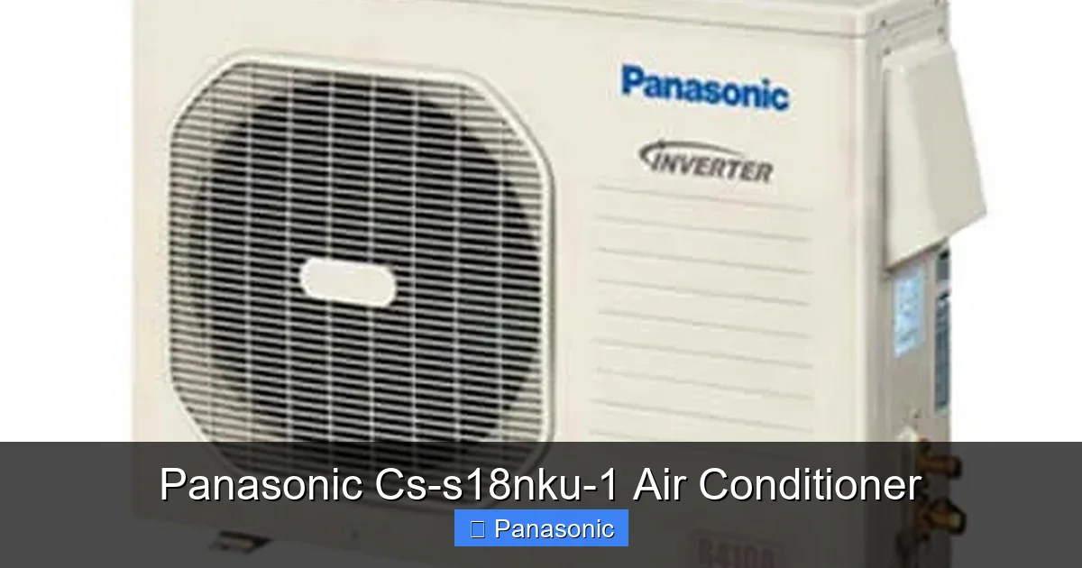 Panasonic Cs-s18nku-1 Air Conditioner