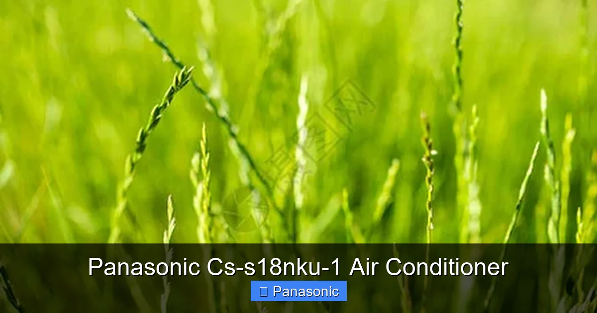 Panasonic Cs-s18nku-1 Air Conditioner