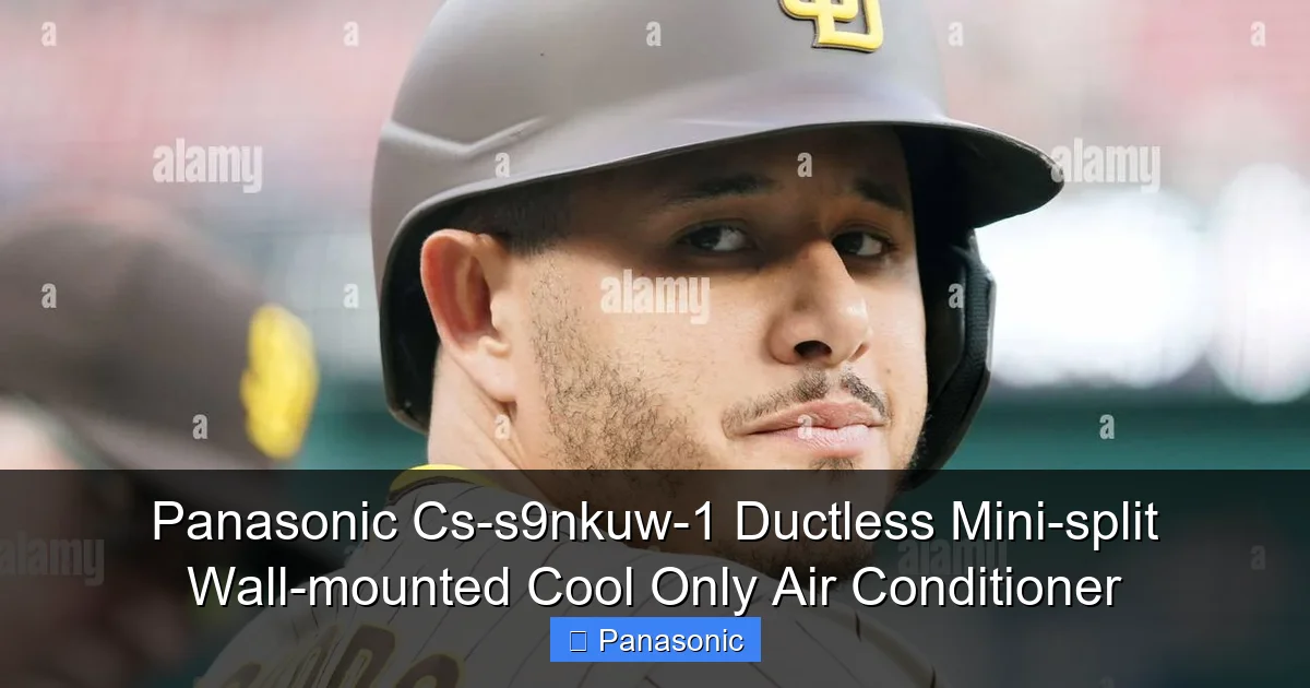 Panasonic Cs-s9nkuw-1 Ductless Mini-split Wall-mounted Cool Only Air Conditioner