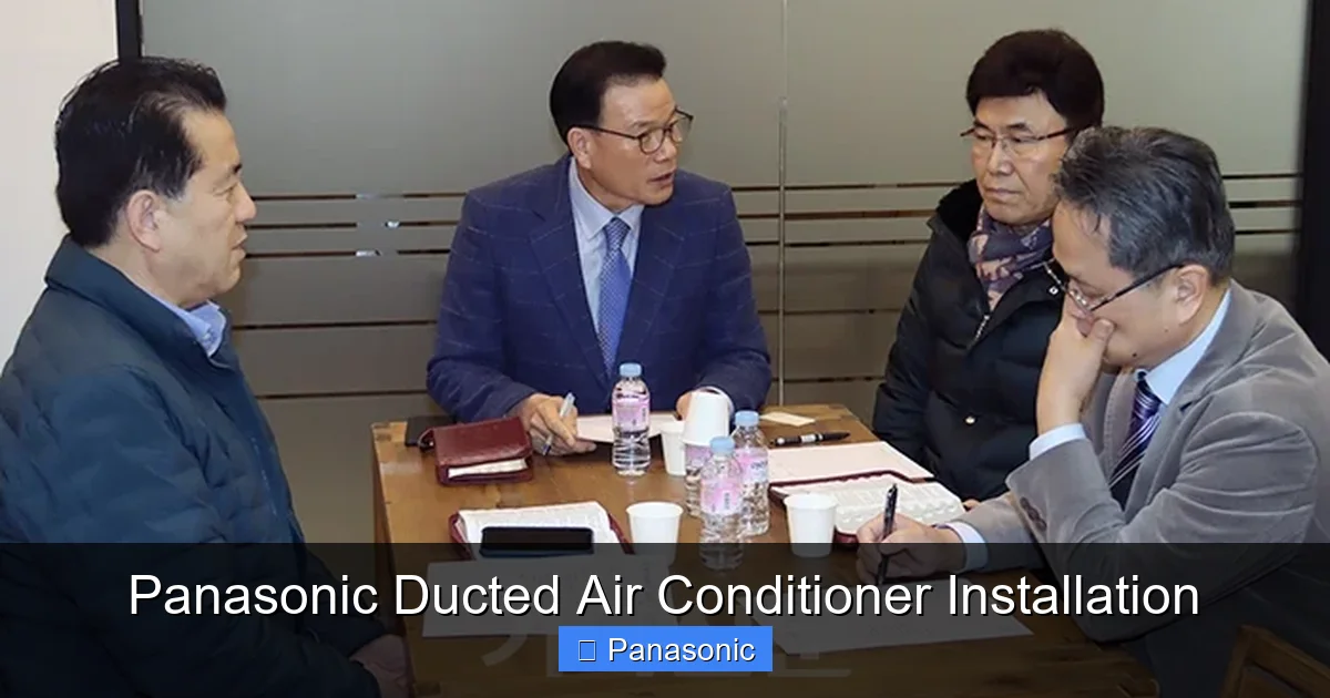 Panasonic Ducted Air Conditioner Installation