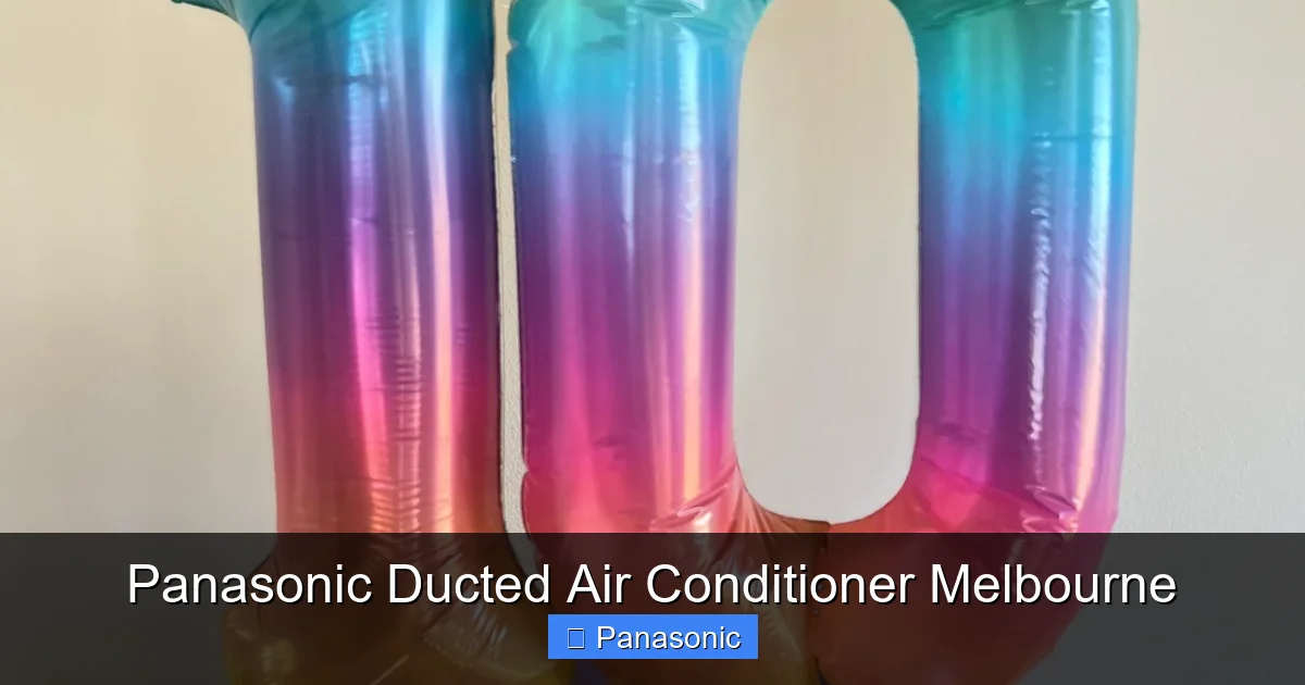 Panasonic Ducted Air Conditioner Melbourne
